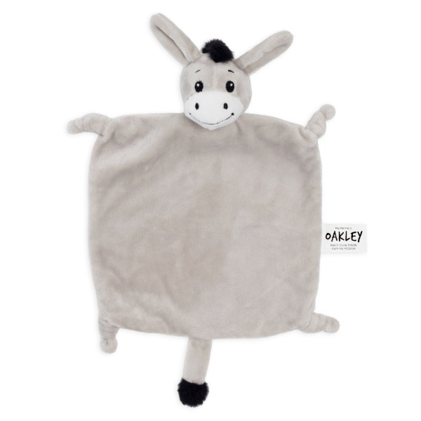 Animal Baby Comforter Blanket - Donkey (Oakley) - OAKLEY