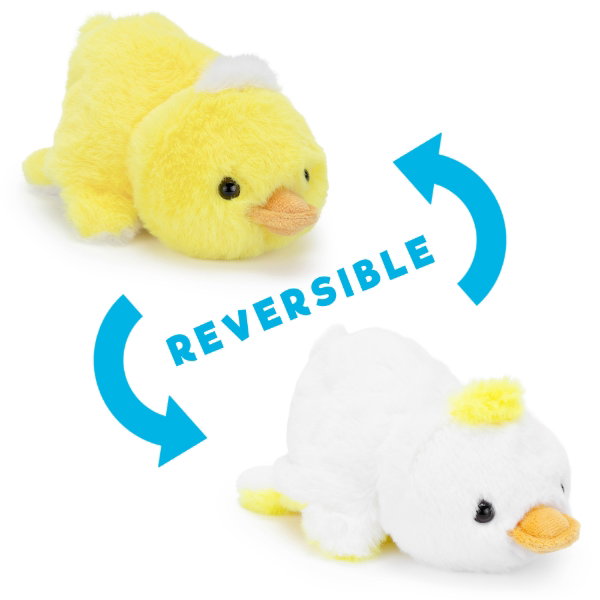Reversible Plush - Duck/Chick 15cm